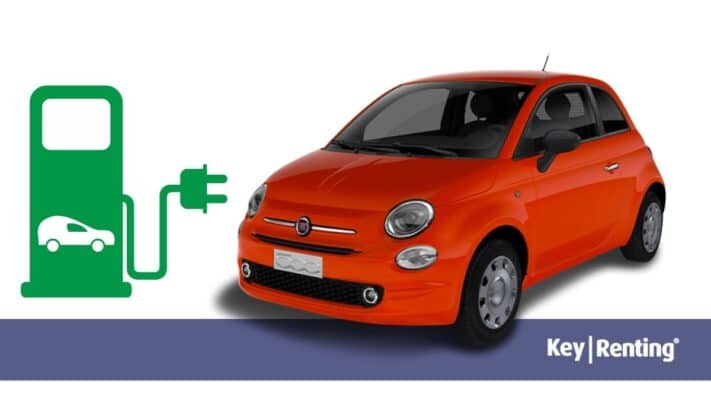 Fiat 500 cult ibrida in noleggio Pay per Use