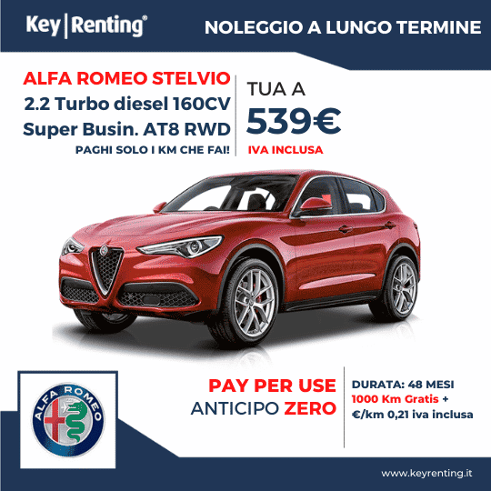 Noleggio a lungo termine Alfa Romeo Stelvio pay per use