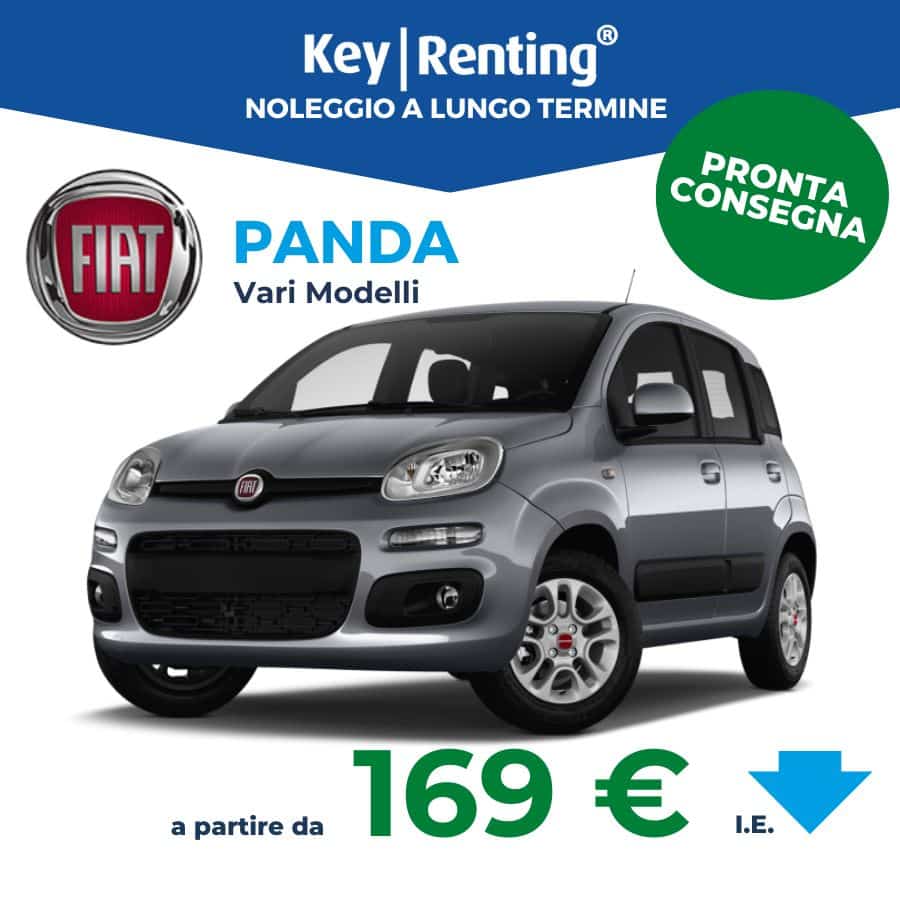 Noleggio Lungo Termine Fiat Panda offerta noleggio auto di Key Renting