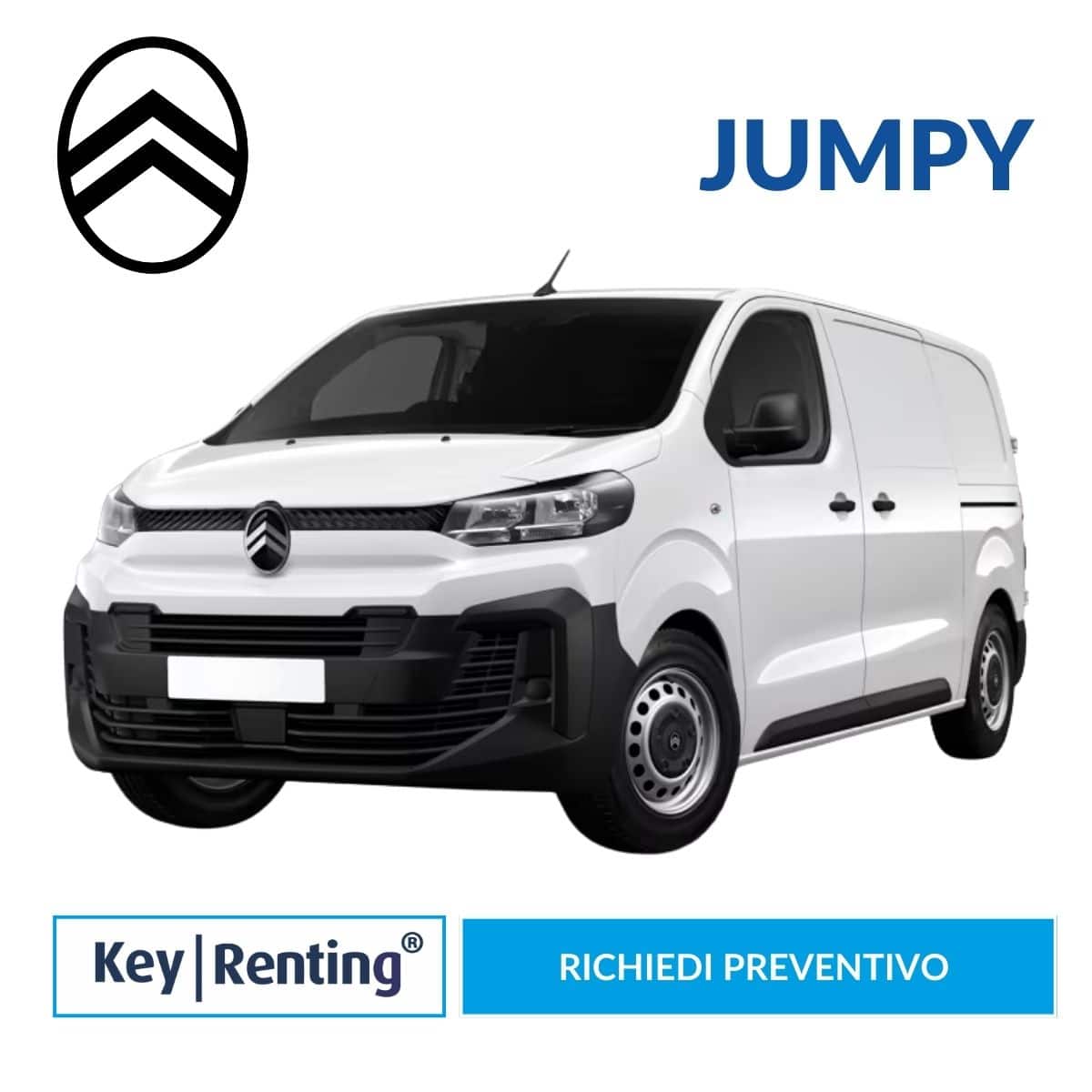Citroen Jumpy Noleggio Lungo Termine con Key Renting