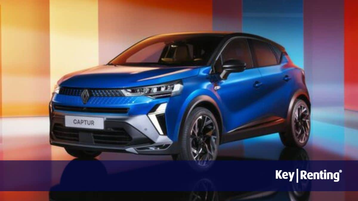 Renault Captur ibrida: noleggio auto lungo termine con Key Renting