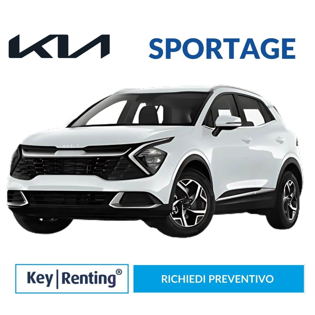 Kia Sportage Noleggio Lungo Termine con Key Renting