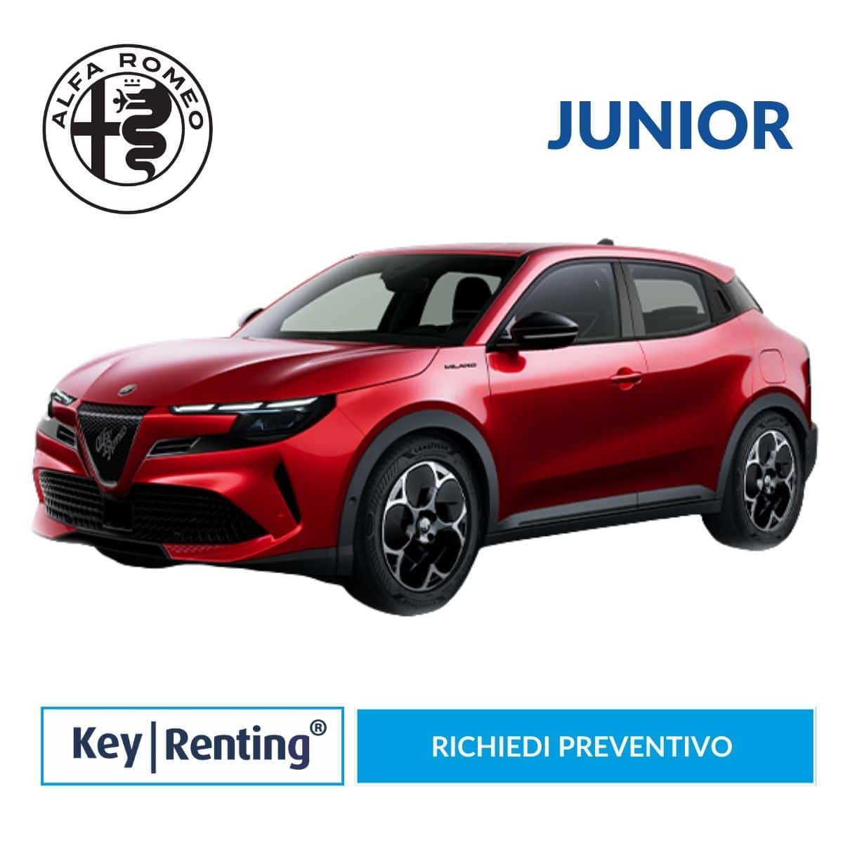 Alfa Romeo Junior Noleggio Lungo Termine con Key Renting