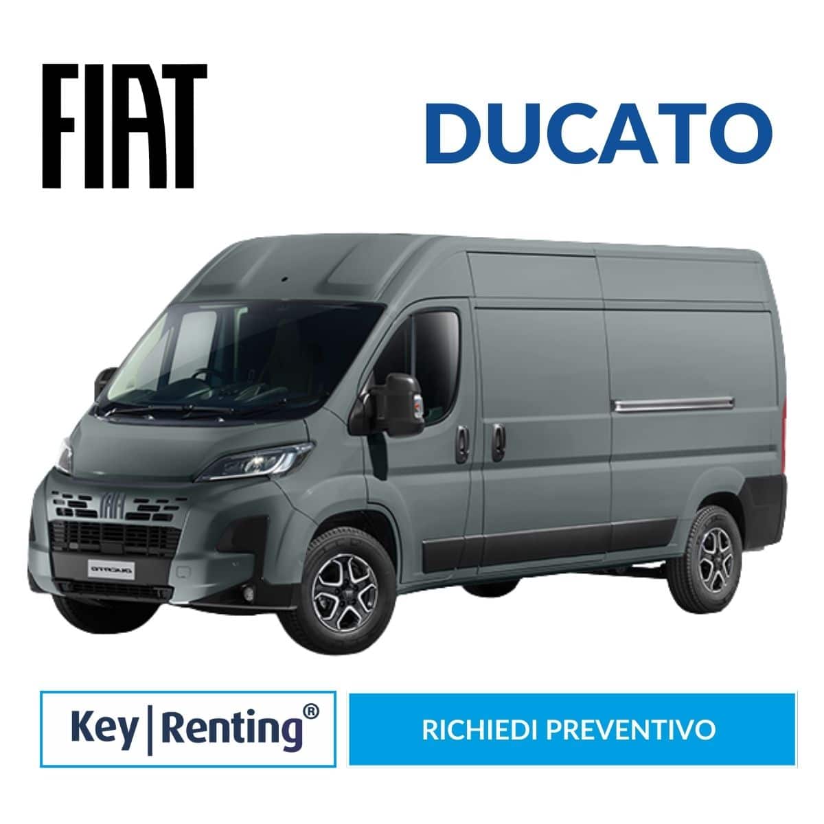 Fiat Ducato Noleggio Lungo termine Veicoli Commerciali con Key Renting