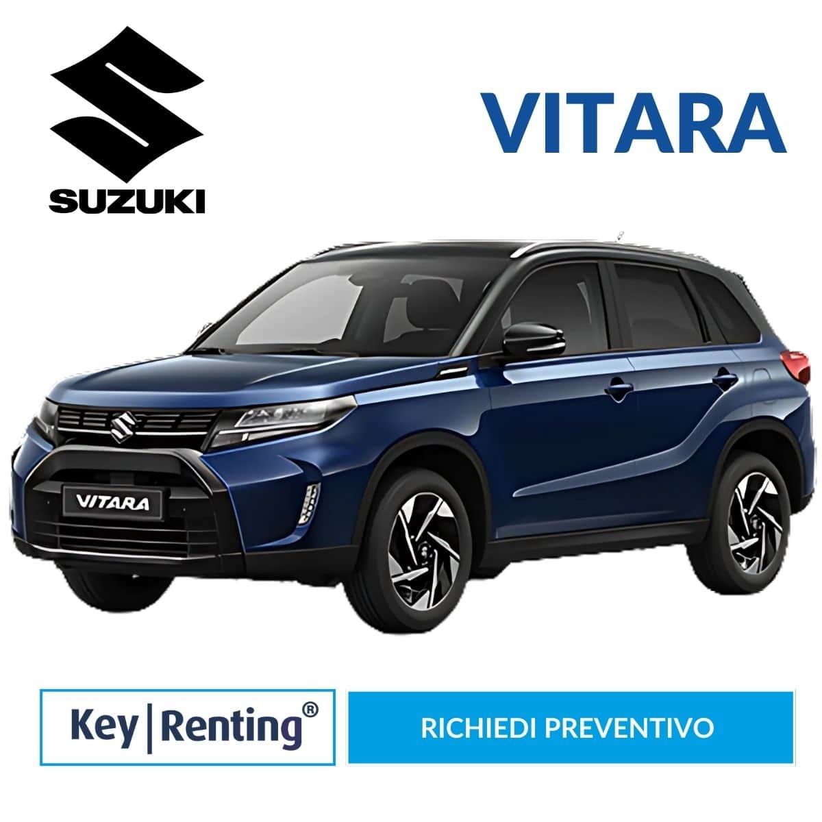Suzuki Vitara Noleggio Lungo Termine con Key Renting
