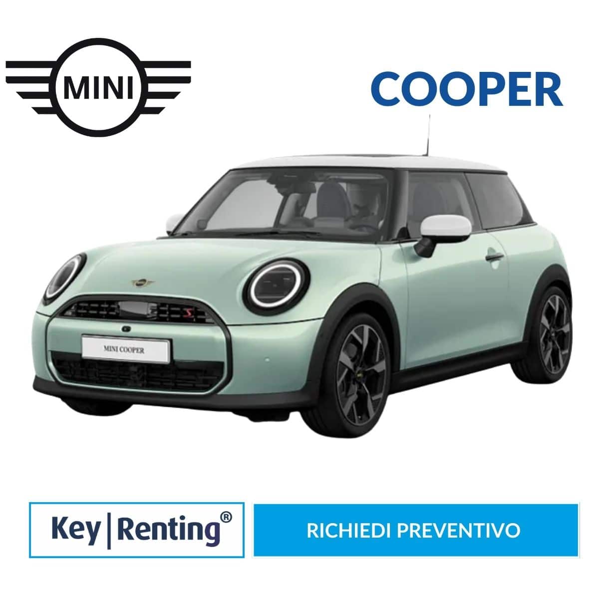 Mini Cooper Noleggio Lungo Termine con Key Renting