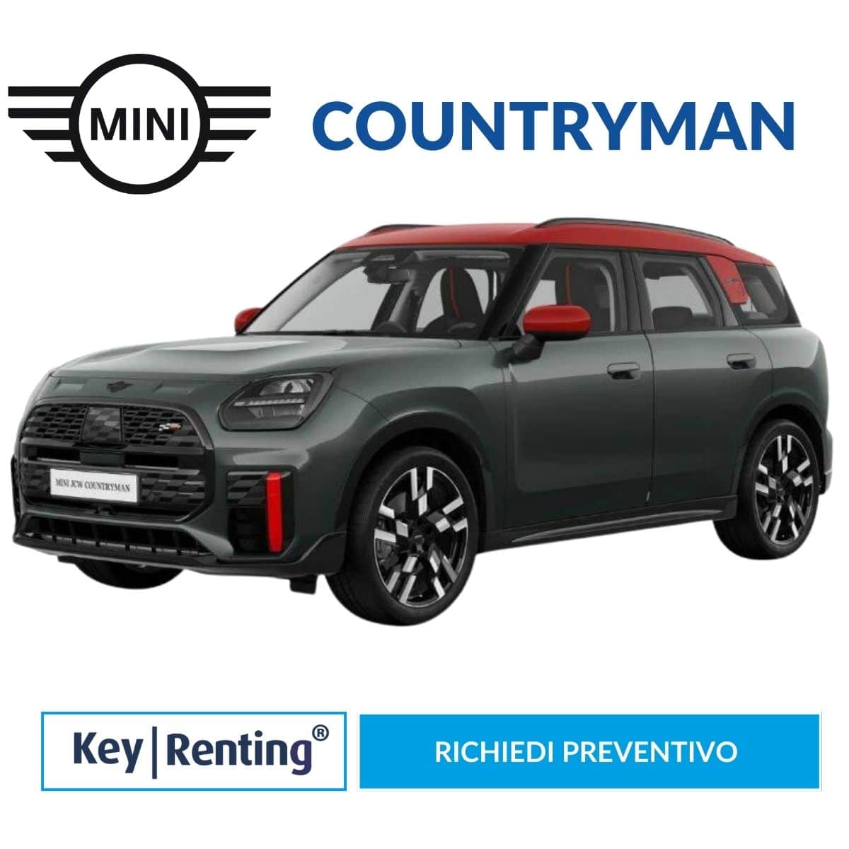 Mini Countryman Noleggio Lungo Termine con Key Renting