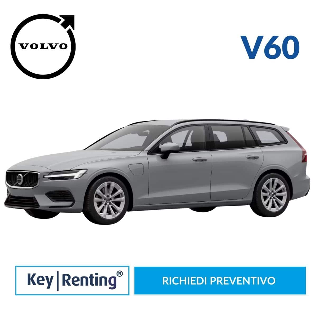 Volvo V60 Noleggio Lungo Termine con Key Renting