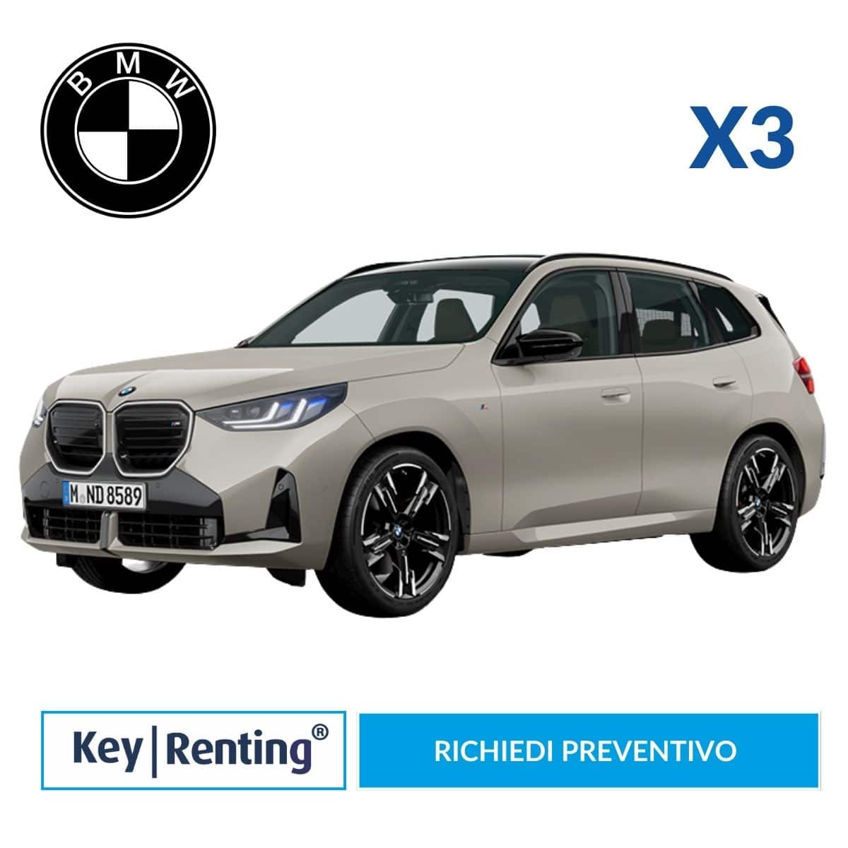 BMW X3 Noleggio Lungo Termine senza anticipo