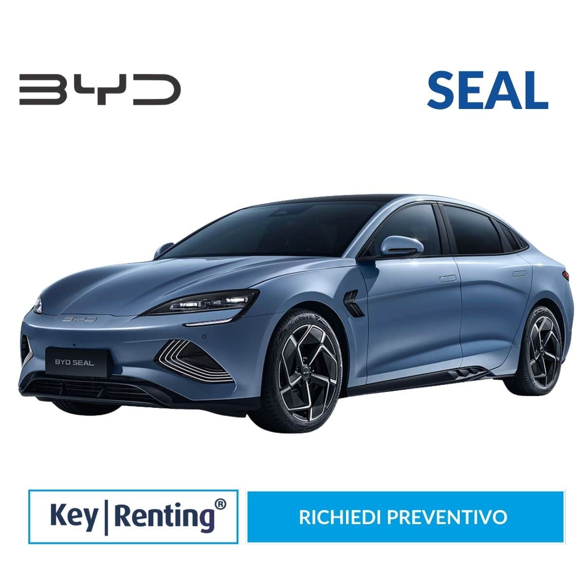BYD SEALION Noleggio Lungo Termine: il SUV 100% elettrico nella versione 82,5 kWh