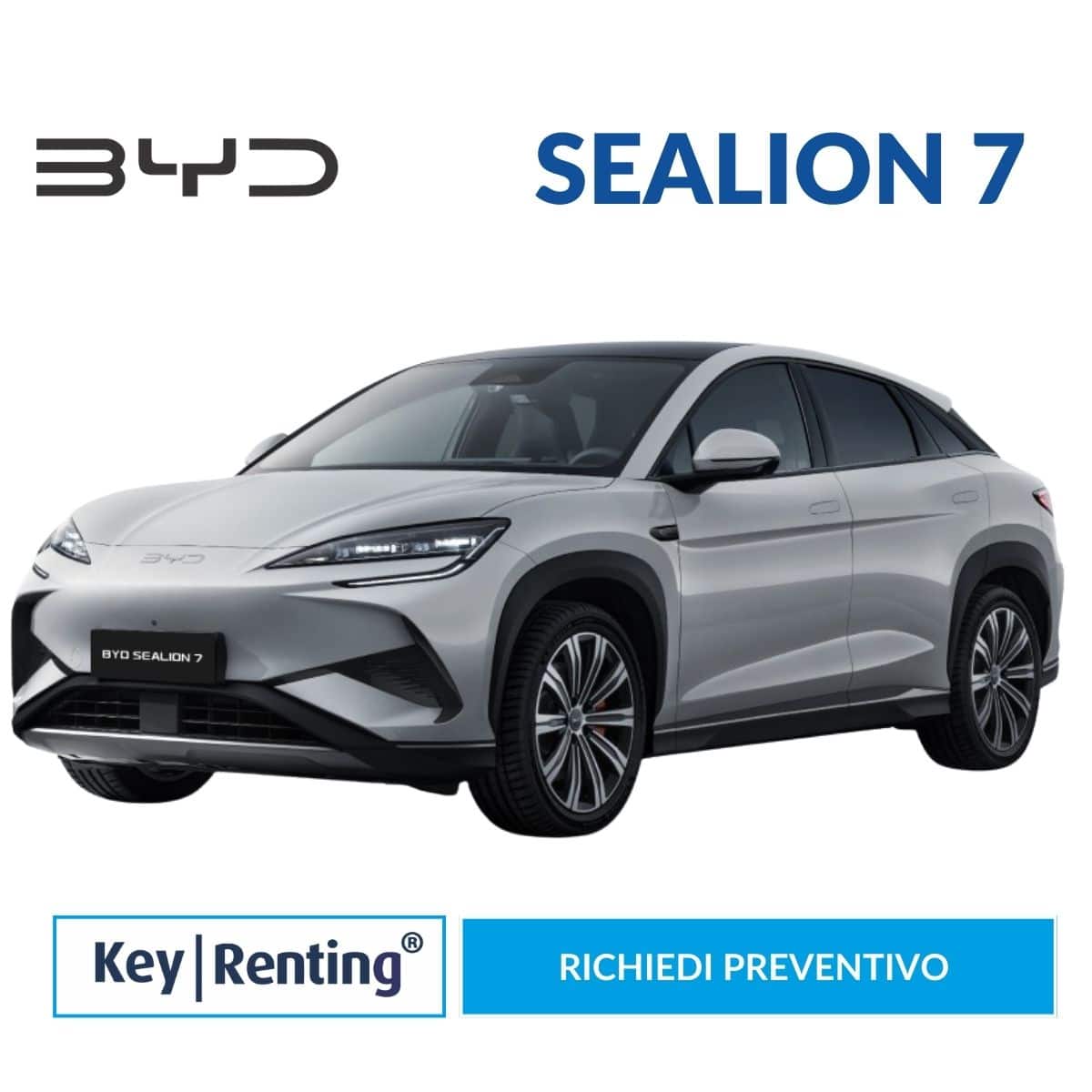 BYD SEALION Noleggio Lungo Termine: il SUV 100% elettrico nella versione 82,5 kWh