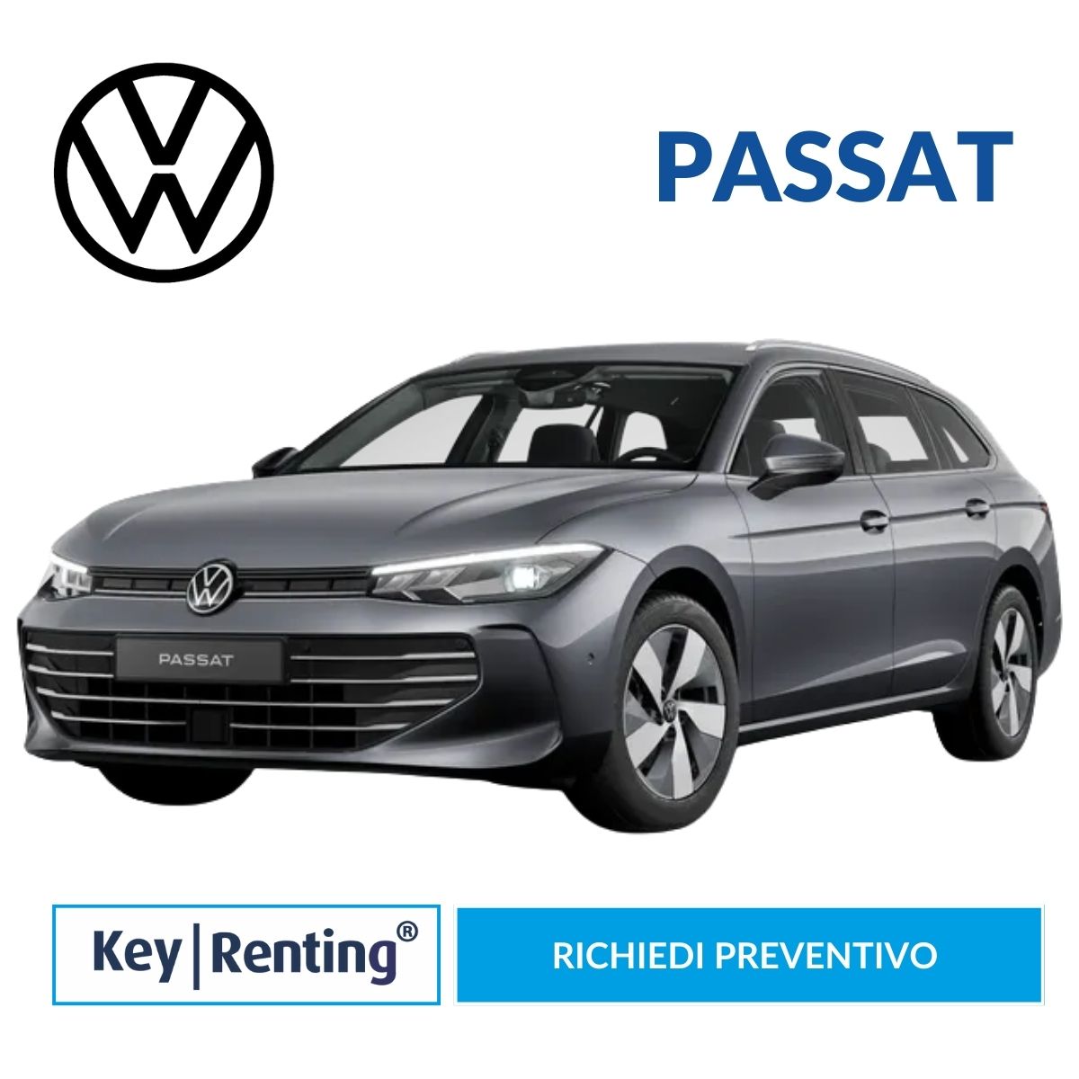 Volkswagen Passat Noleggio Lungo Termine: la Station Wagon Plug-in Hybrid 1.5 TSI eHybrid Business DSG